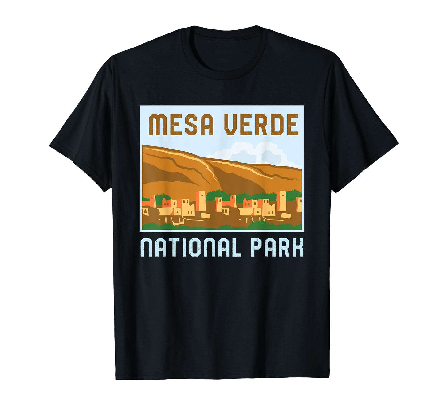 Mesa Verde National Park Colorado T-Shirt - Trendy Graphic for Adults - T-Shirt, Sweatshirt, Hoodie