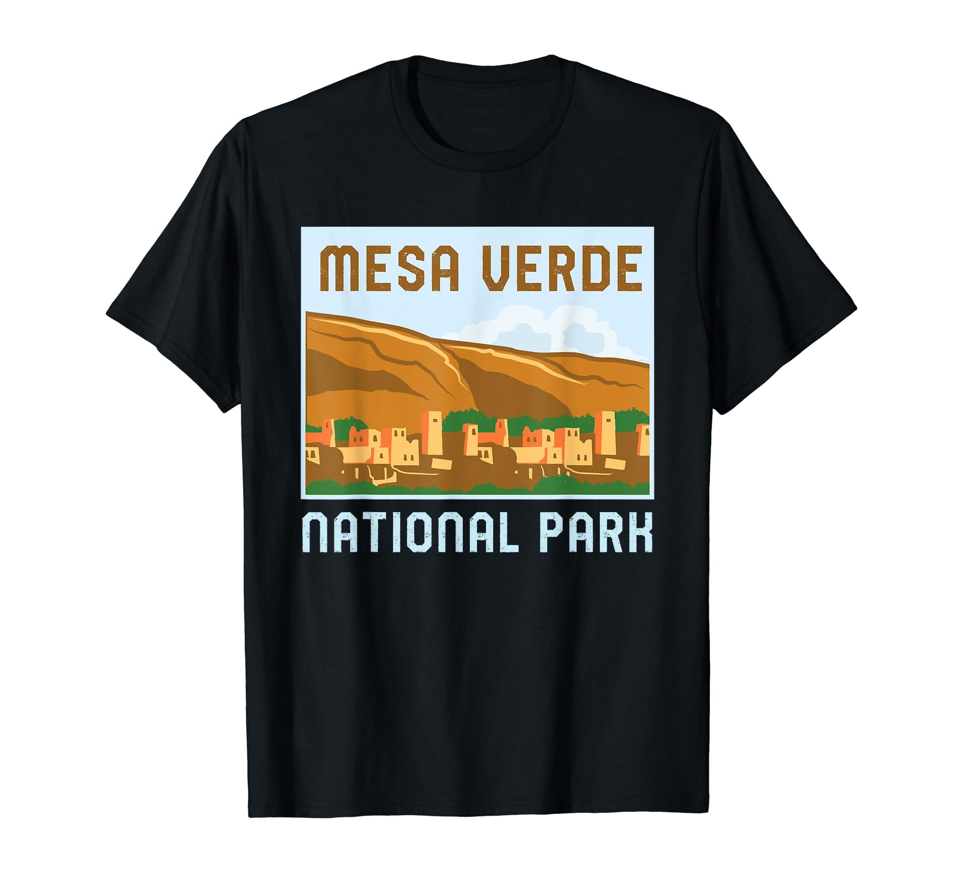 Mesa Verde National Park Colorado T-Shirt - Trendy Graphic for Adults - T-Shirt, Sweatshirt, Hoodie