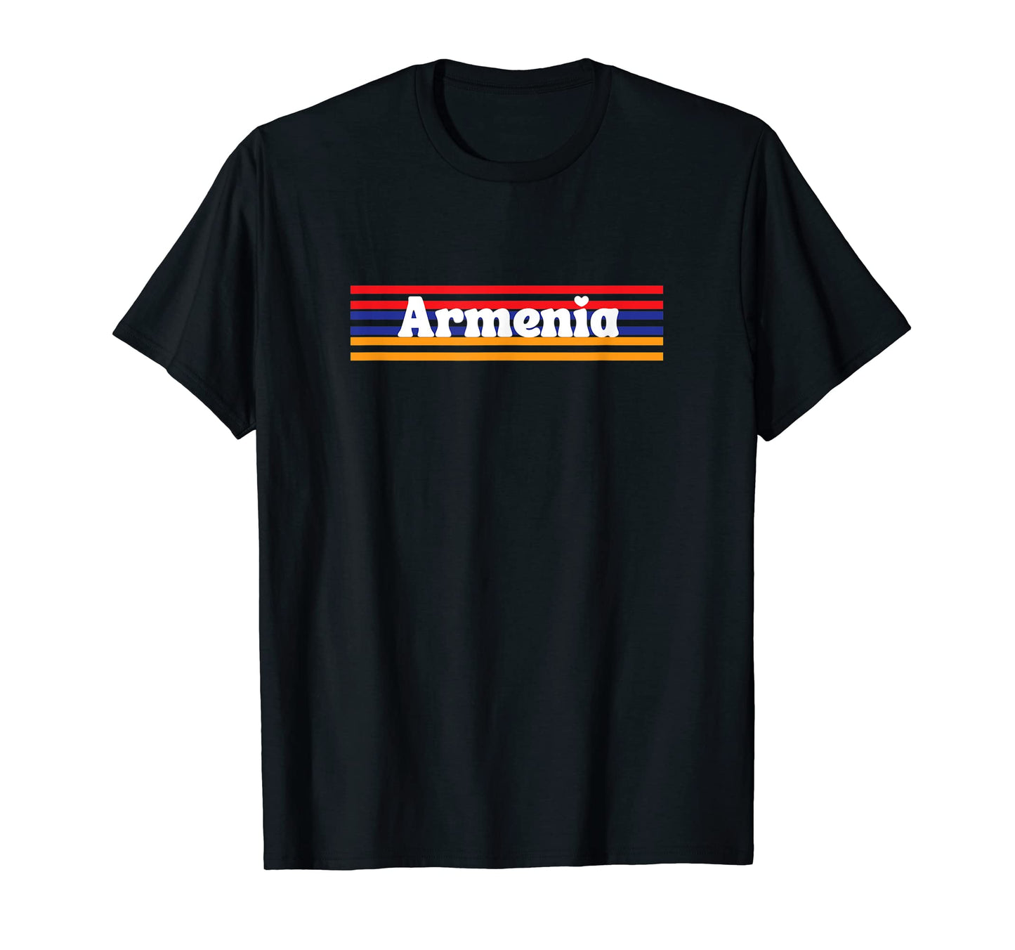 Armenian Pride Armenia Flag Colors T-Shirt - Fun Novelty Design for Adults - T-Shirt, Sweatshirt, Hoodie