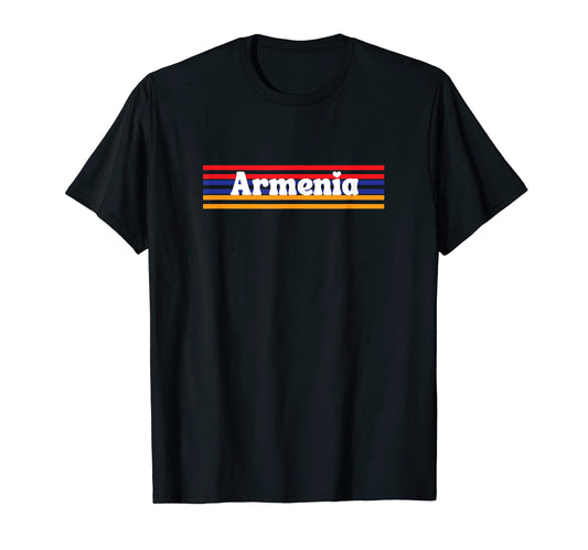 Armenian Pride Armenia Flag Colors T-Shirt - Fun Novelty Design for Adults - T-Shirt, Sweatshirt, Hoodie