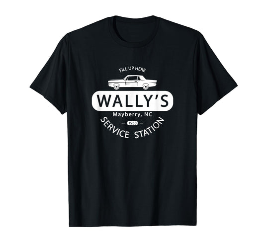 Andy Griffith Show Wallys Service T-Shirt - Unique Graphic Men Women - T-Shirt, Sweatshirt, Hoodie
