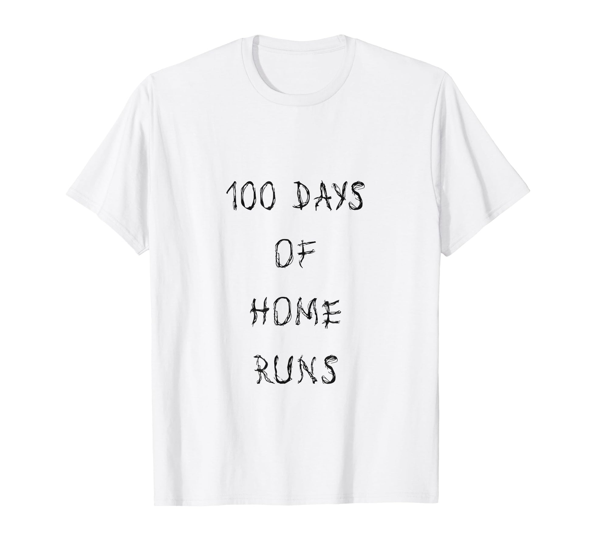 100 Days Home Runs T-Shirt - Aesthetic Graphic Men Women - T-Shirt, Sweatshirt, Hoodie