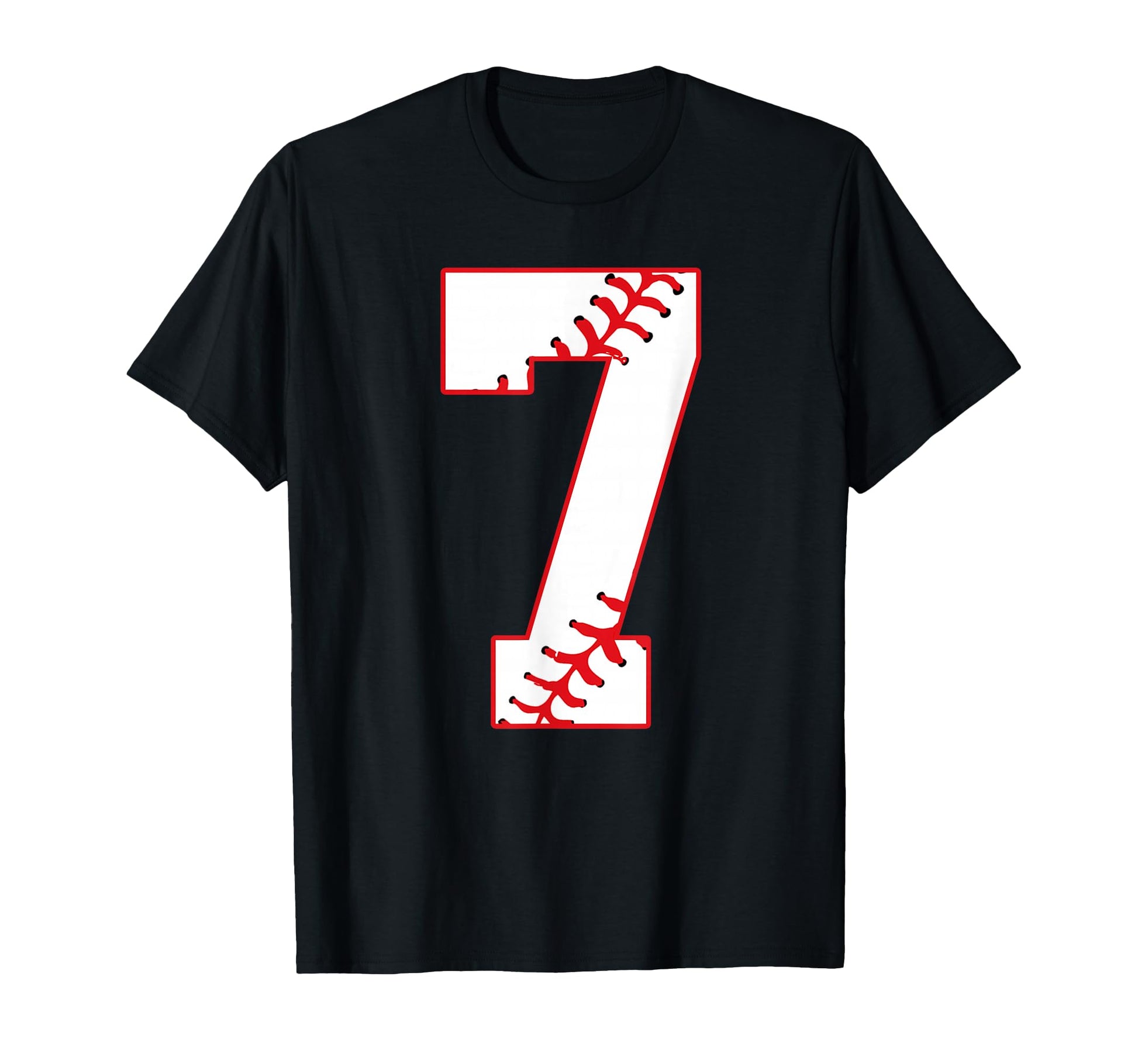 Seventh Birthday Party 7Th Baseball T-Shirt - Minimalist Print Men Women - T-Shirt, Sweatshirt, Hoodie
