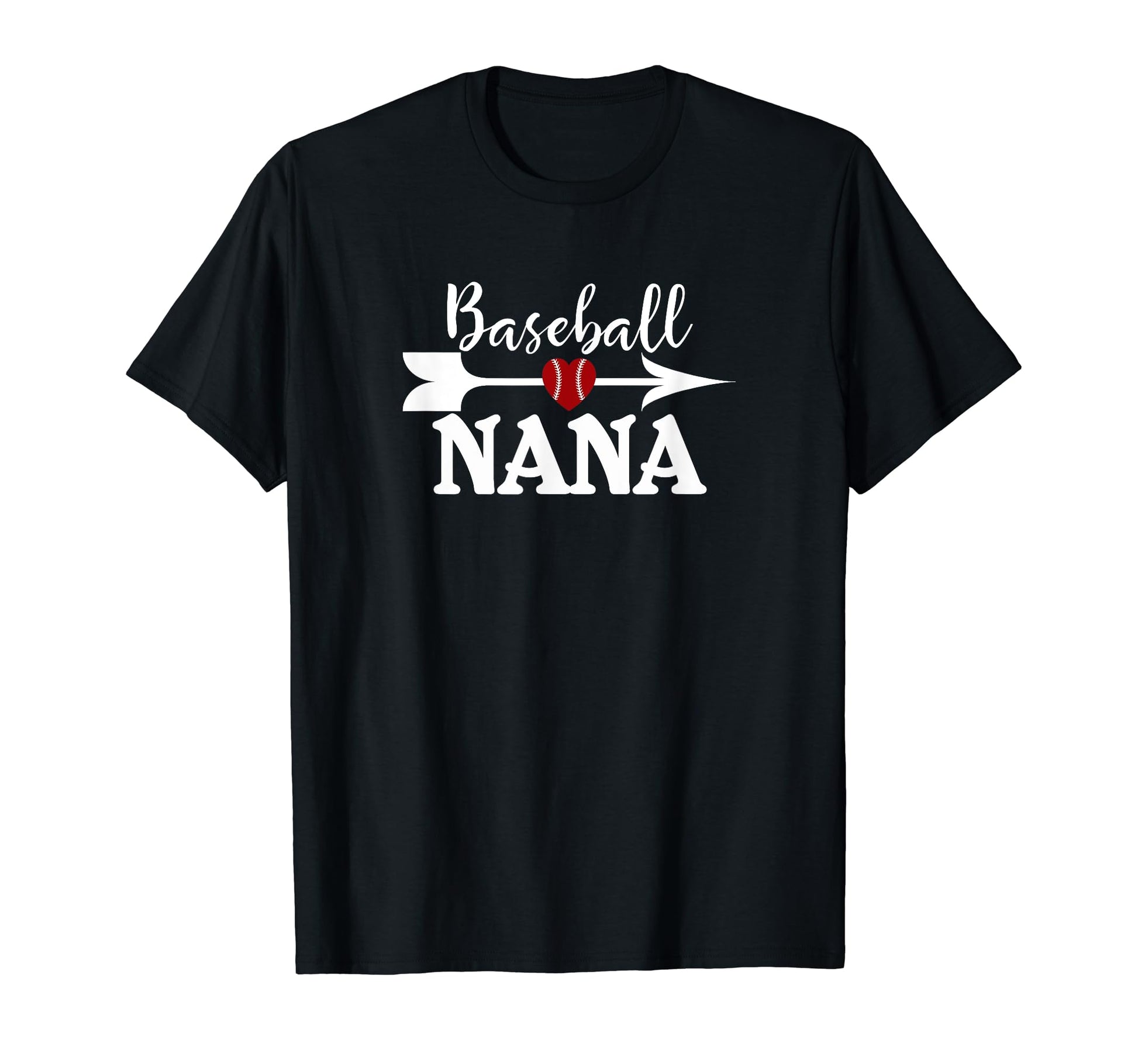 Baseball Nana Proud Grandma Mothers Day T-Shirt - Custom Art Print Unisex - T-Shirt, Sweatshirt, Hoodie