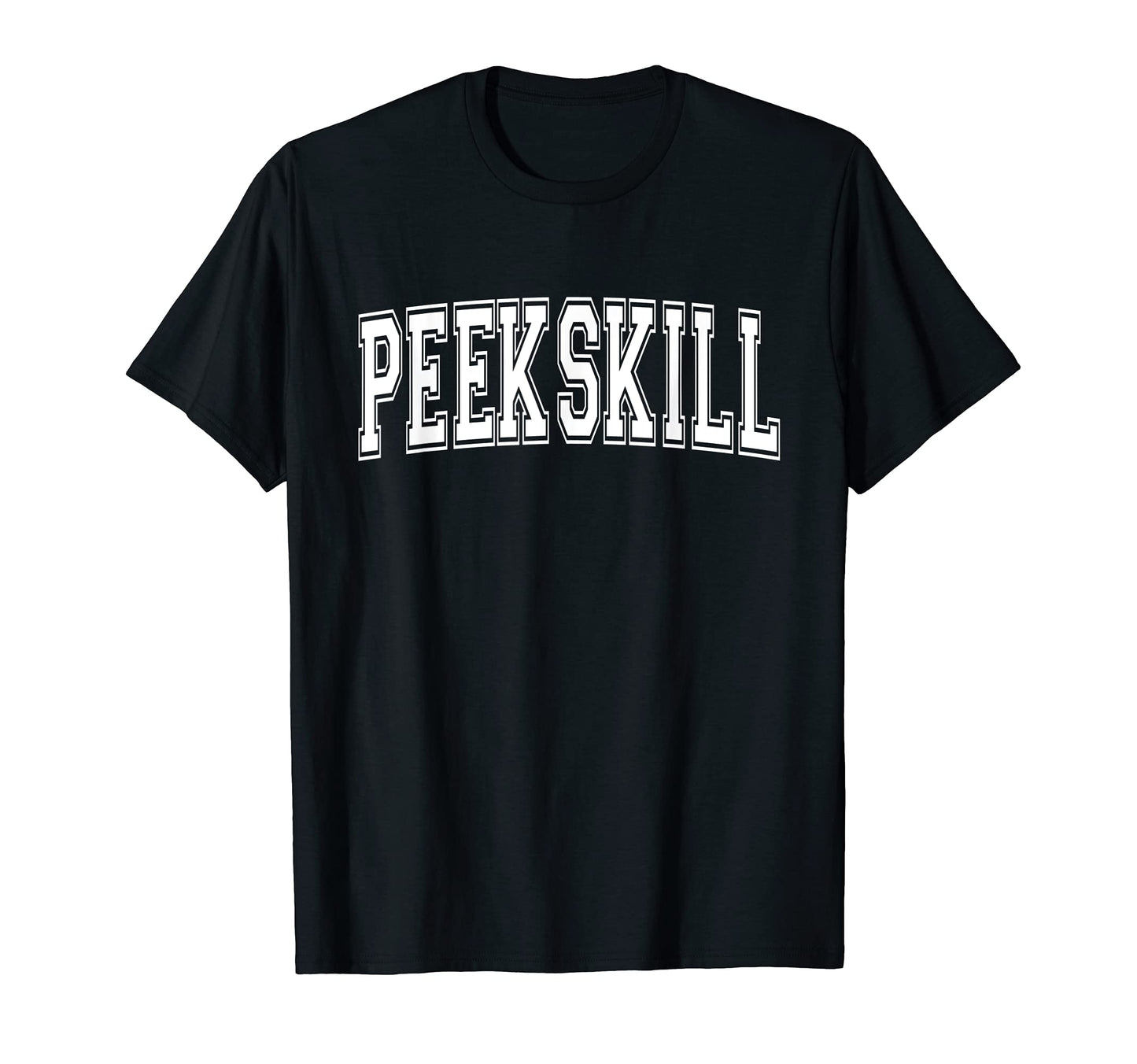 Peekskill Ny New York Usa Sports Varsity T-Shirt - Novelty Apparel Unisex - T-Shirt, Sweatshirt, Hoodie