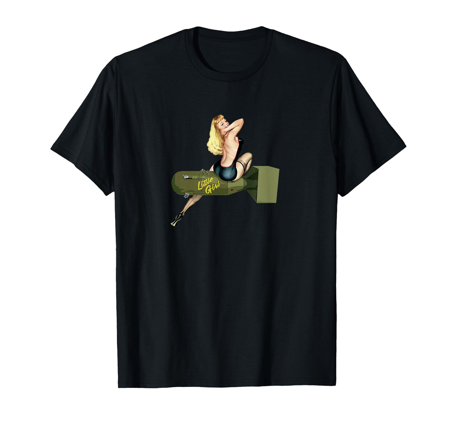 Pin Up Blonde Atomm Dchen Co Hoodie - Unique Graphic Unisex - T-Shirt, Sweatshirt, Hoodie