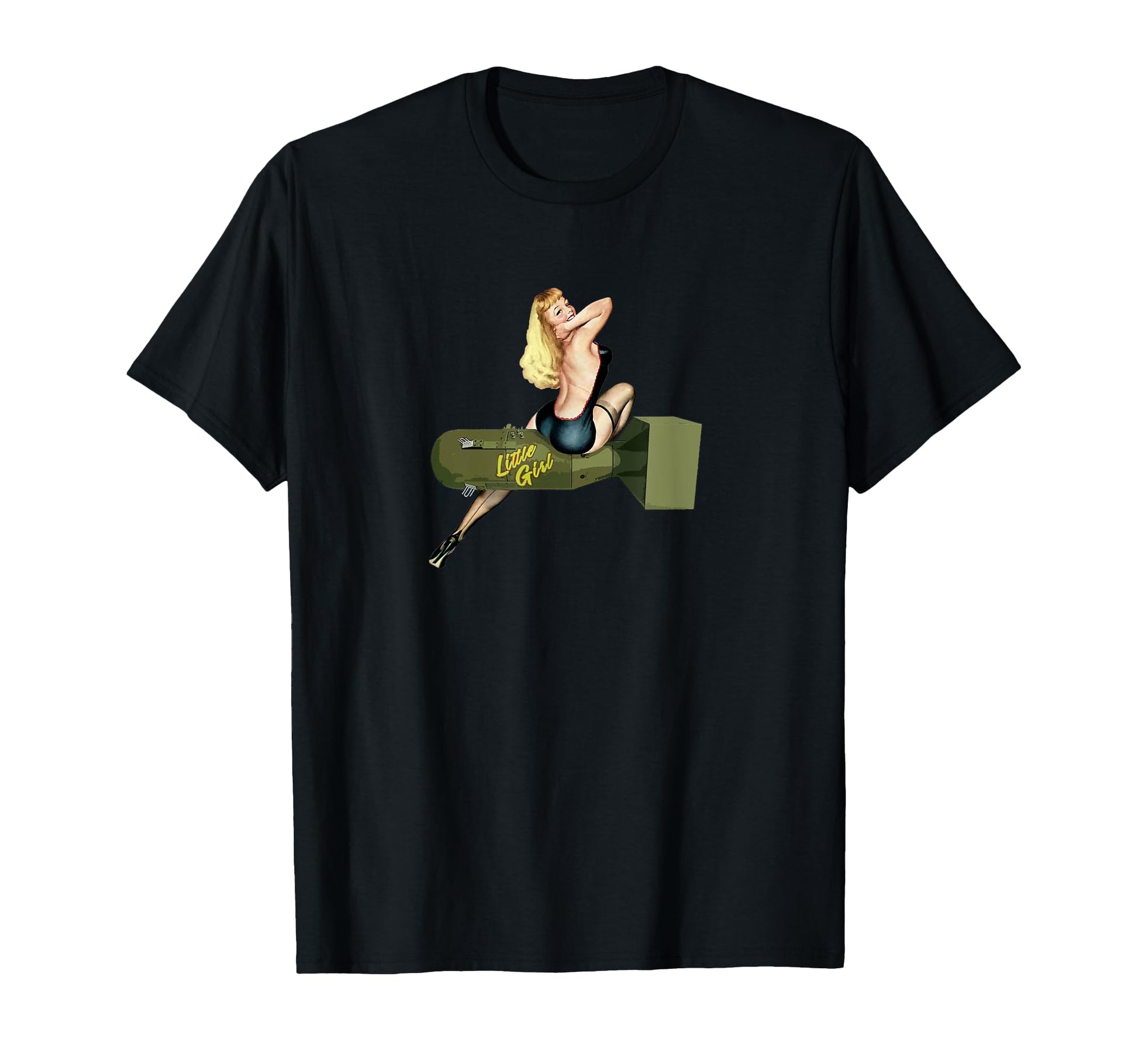 Pin Up Blonde Atomm Dchen Co Hoodie - Unique Graphic Unisex - T-Shirt, Sweatshirt, Hoodie