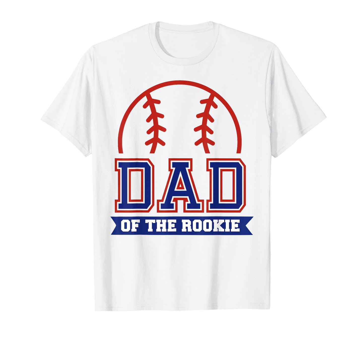 Dad Rookie 1St Birthday Baseball T-Shirt - Minimalist Print for Adults - T-Shirt, Sweatshirt, Hoodie