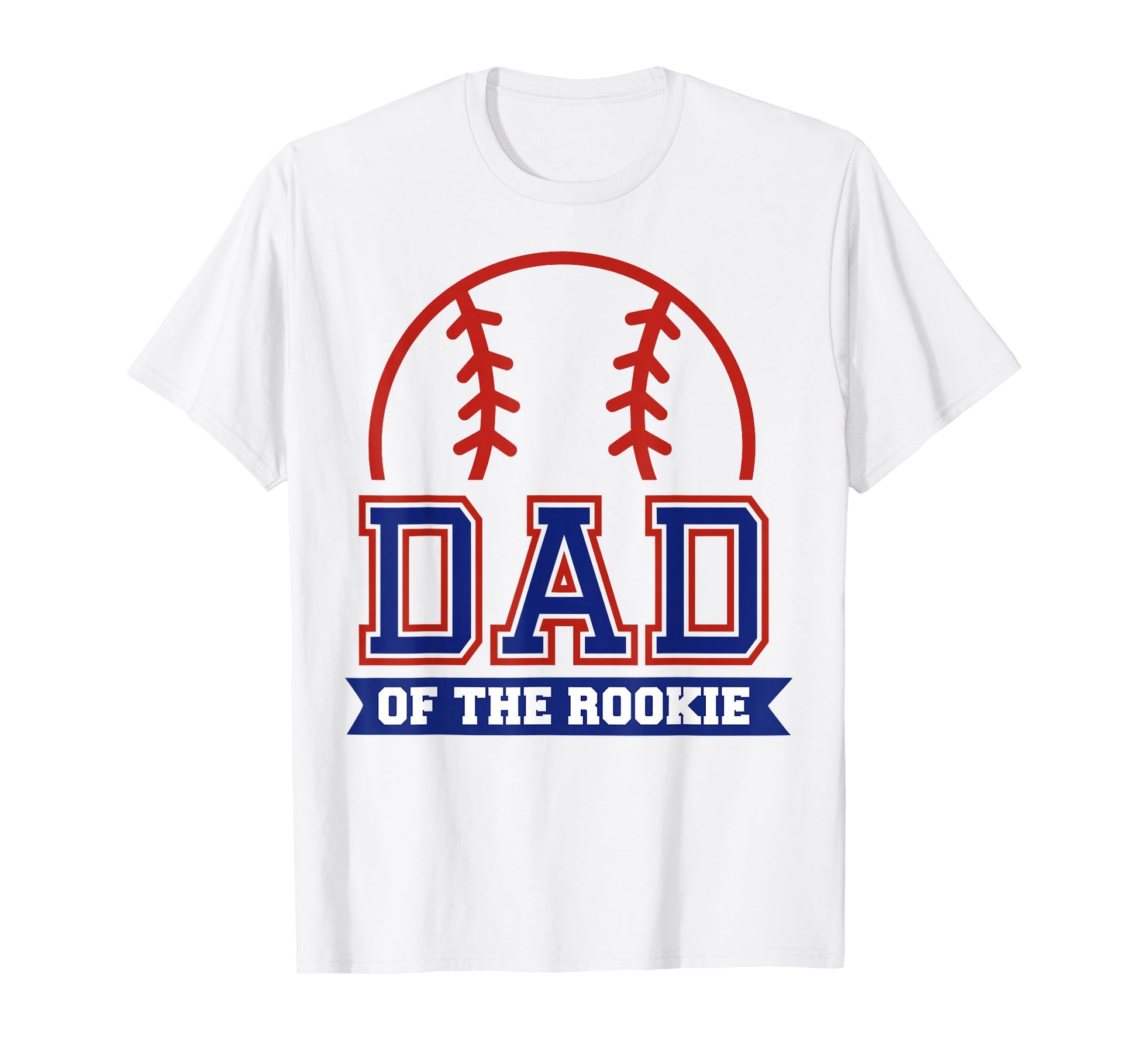 Dad Rookie 1St Birthday Baseball T-Shirt - Minimalist Print for Adults - T-Shirt, Sweatshirt, Hoodie