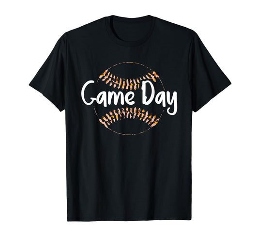 Baseball Leopard Cheetah Pattern T-Shirt - Fun Novelty Design for Adults - T-Shirt, Sweatshirt, Hoodie