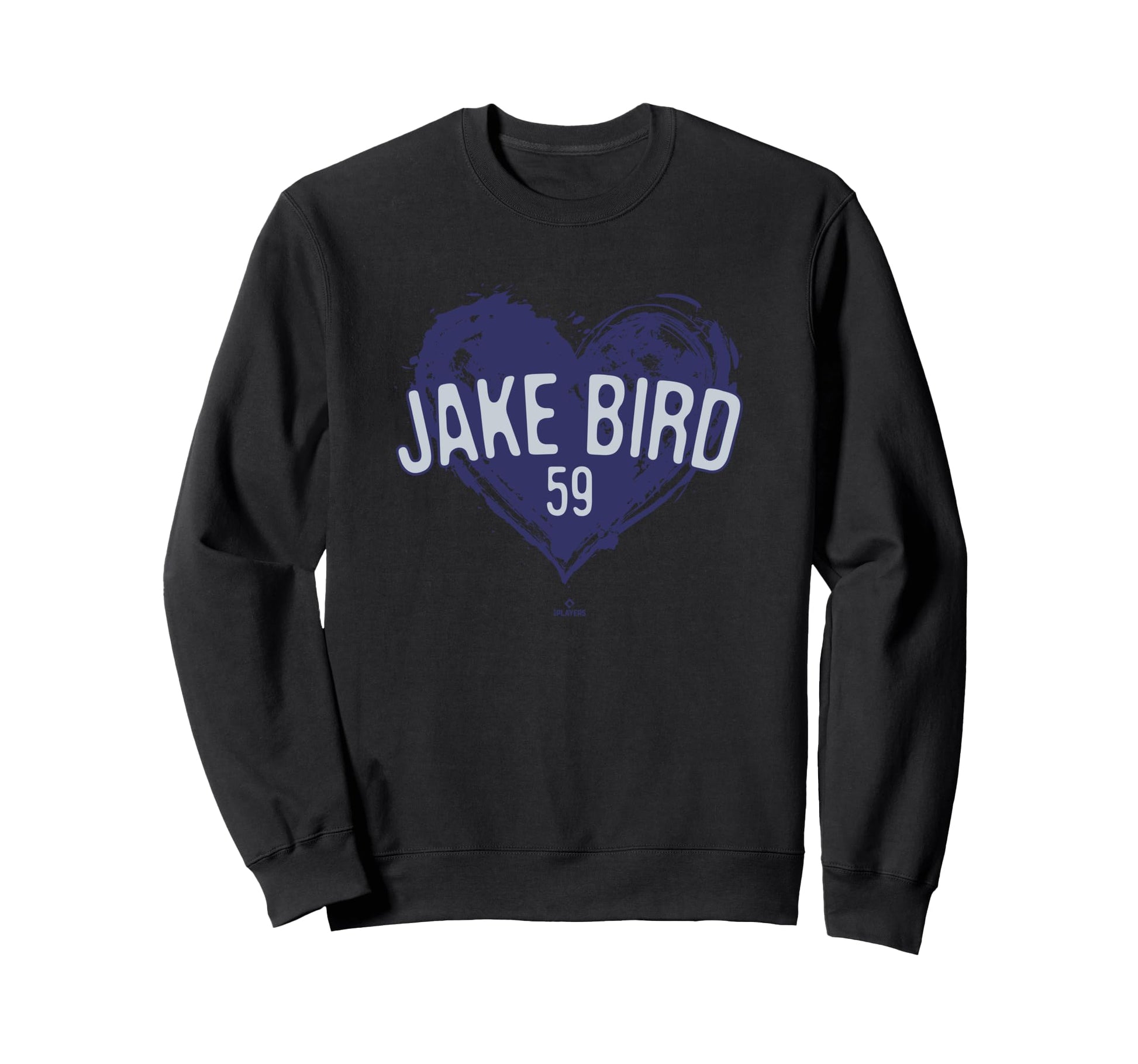 Distressed Heart Jake Bird Sweatshirt - Streetwear Style for Adults - T-Shirt, Sweatshirt, Hoodie