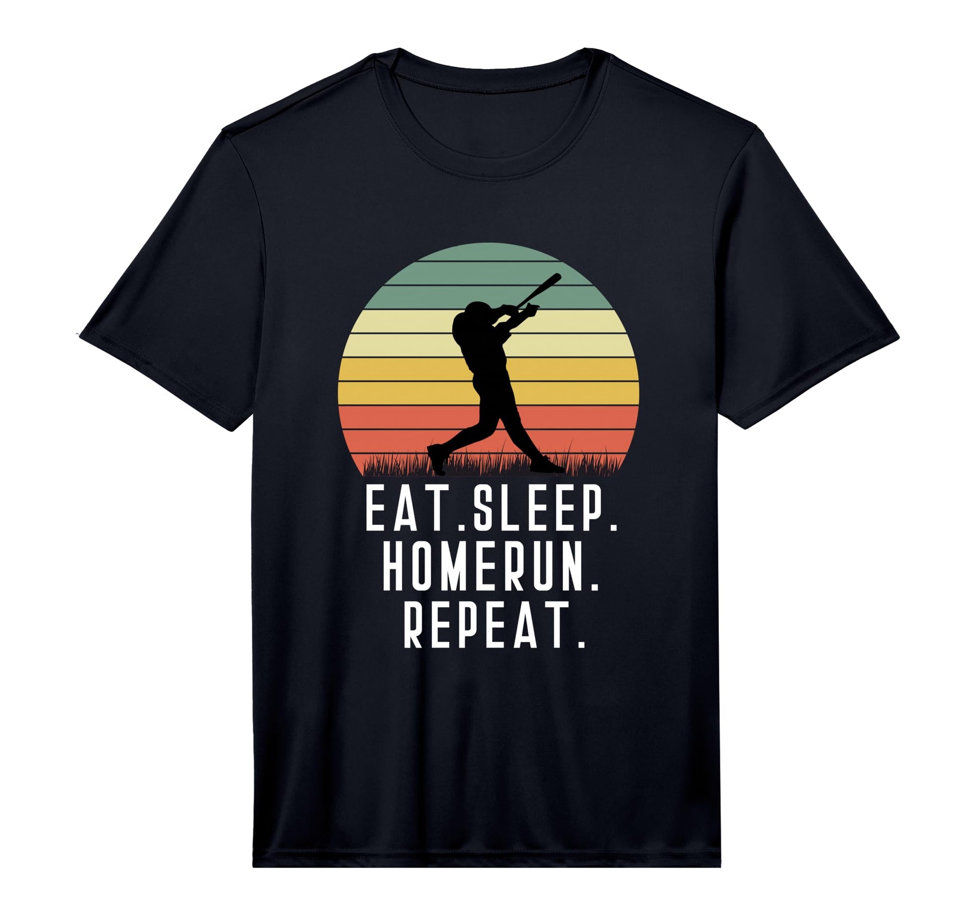 Eat Sleep Homerun Repeat Player T-Shirt - Casual Everyday Wear for Adults - T-Shirt, Sweatshirt, Hoodie