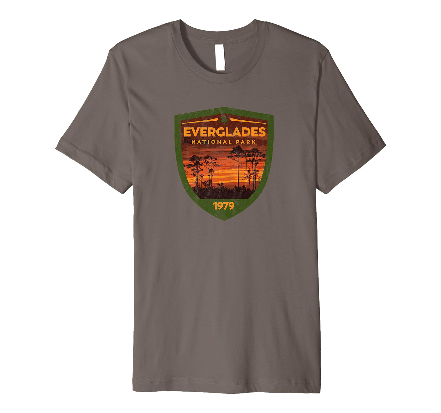 Everglades National Park Badge T-Shirt - Novelty Apparel Unisex - T-Shirt, Sweatshirt, Hoodie
