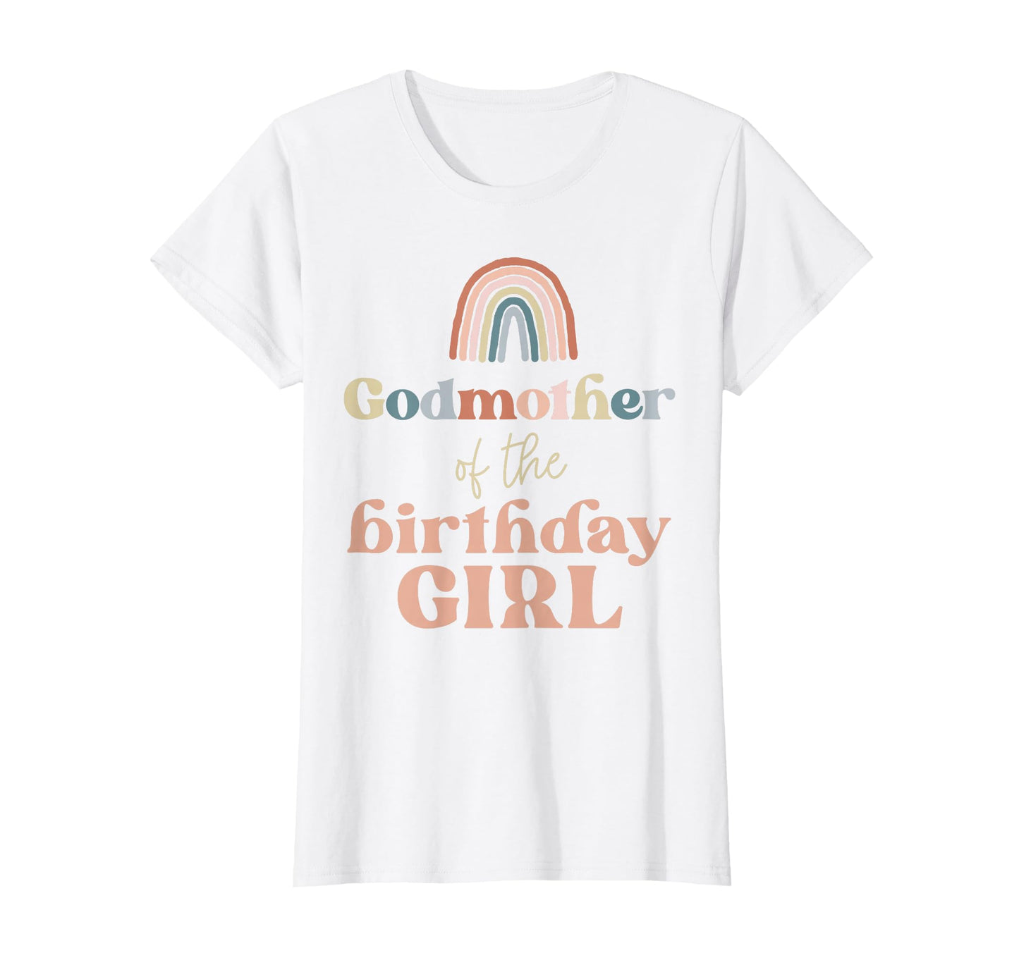 Womens Godmother Birthday Boho T-Shirt - Aesthetic Graphic Men Women - T-Shirt, Sweatshirt, Hoodie