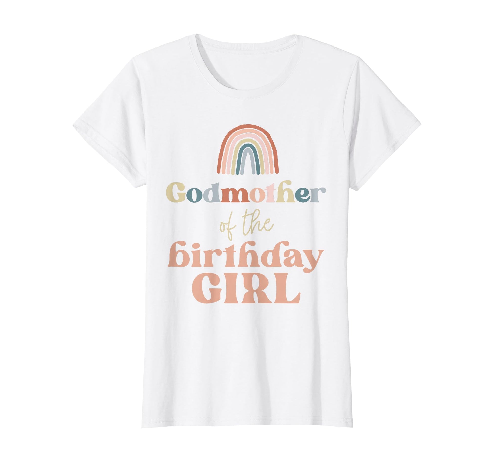 Womens Godmother Birthday Boho T-Shirt - Aesthetic Graphic Men Women - T-Shirt, Sweatshirt, Hoodie