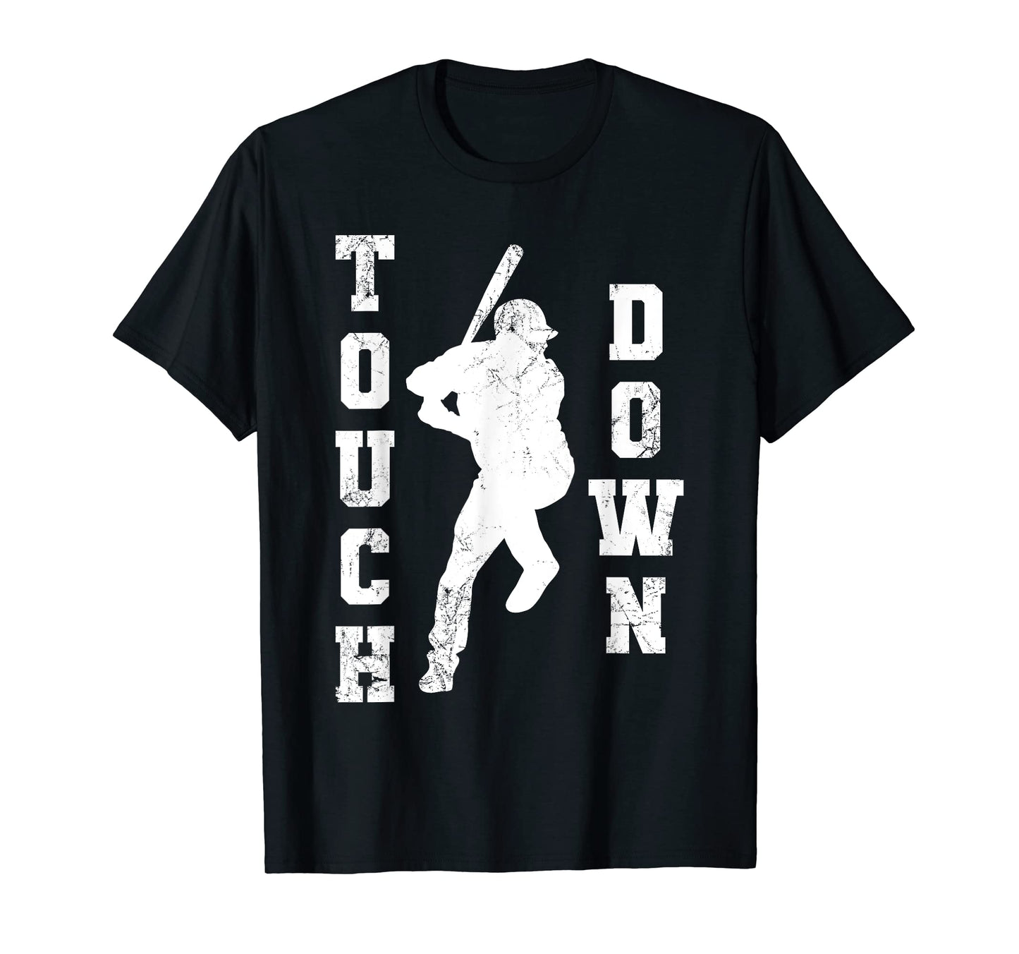Funny Baseball Player Touchdown Homerun T-Shirt - Trendy Graphic Unisex - T-Shirt, Sweatshirt, Hoodie