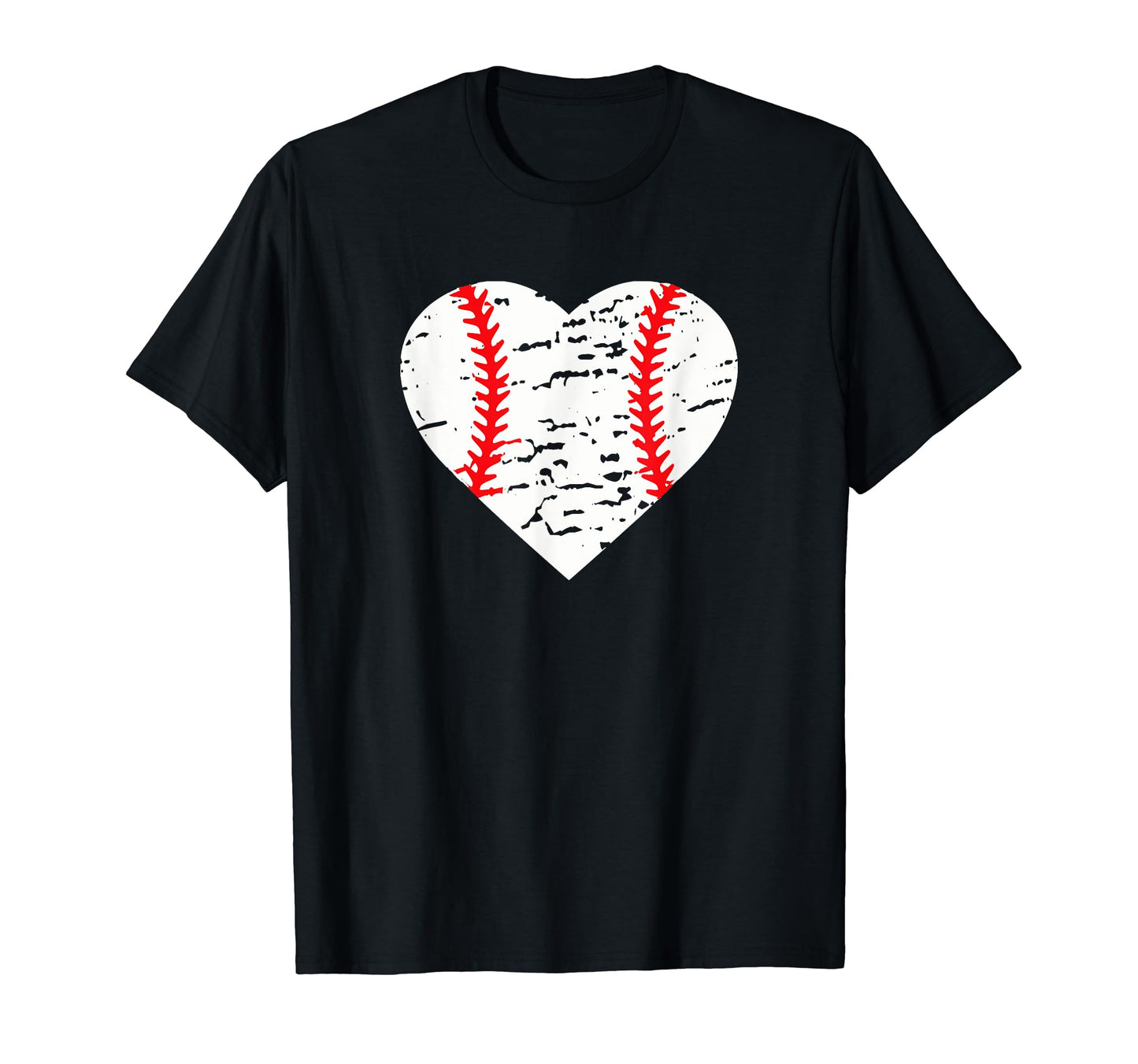 Baseball Heart Love Baseball T-Shirt - Trendy Graphic Unisex - T-Shirt, Sweatshirt, Hoodie