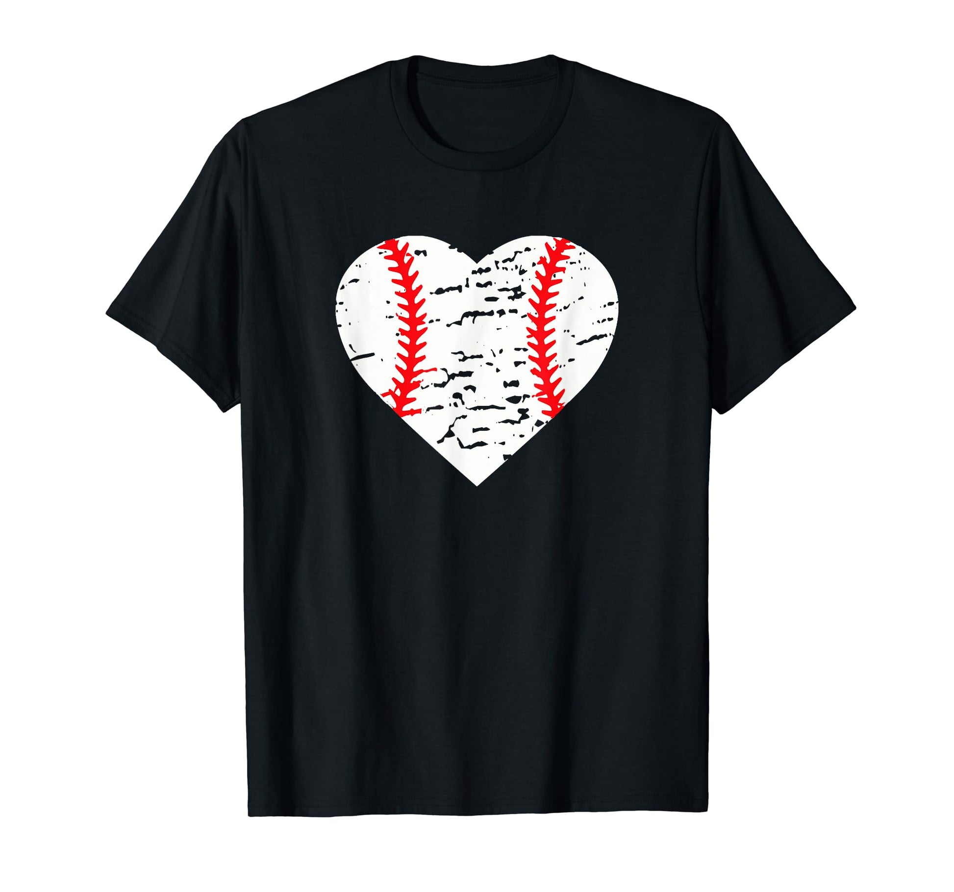 Baseball Heart Love Baseball T-Shirt - Trendy Graphic Unisex - T-Shirt, Sweatshirt, Hoodie