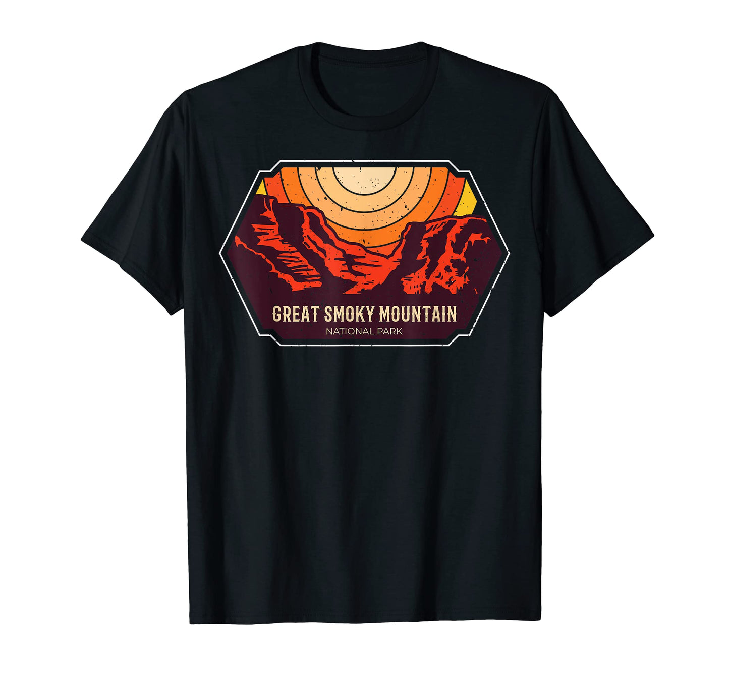 Great Smoky Mountains National Park T-Shirt - Minimalist Print Men Women - T-Shirt, Sweatshirt, Hoodie