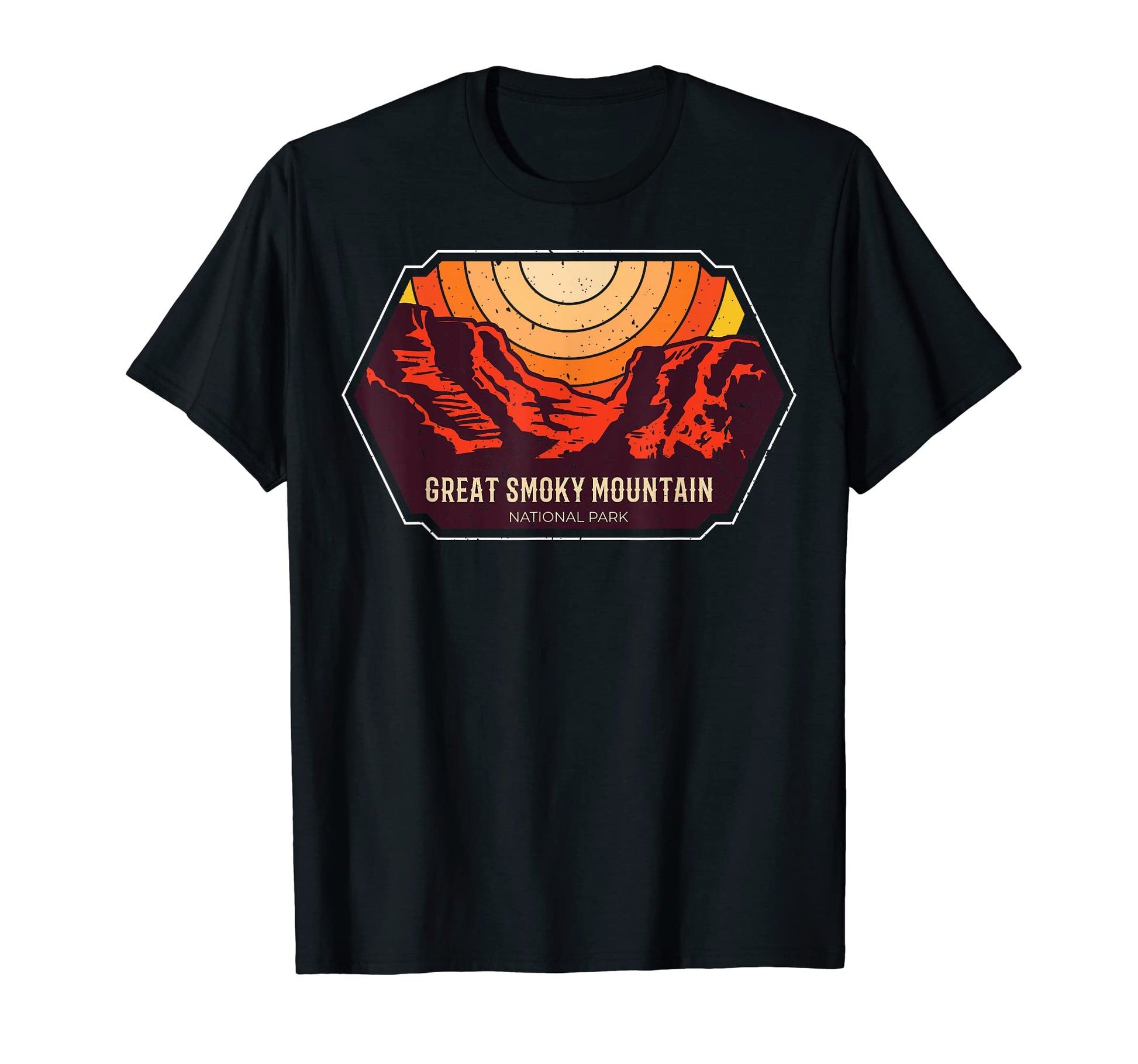 Great Smoky Mountains National Park T-Shirt - Minimalist Print Men Women - T-Shirt, Sweatshirt, Hoodie
