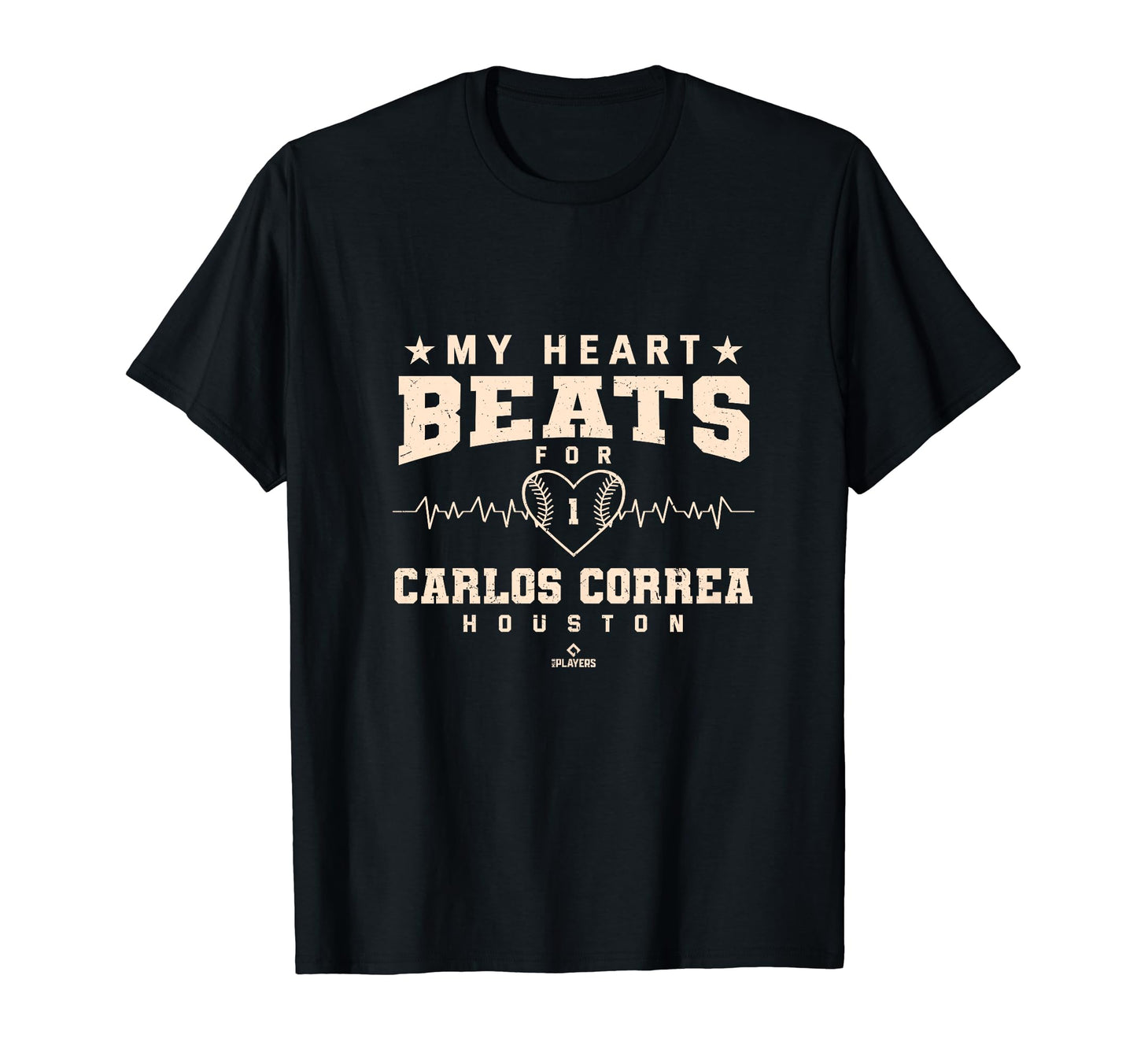 My Heart Beats Carlos Correa T-Shirt - Streetwear Style for Adults - T-Shirt, Sweatshirt, Hoodie
