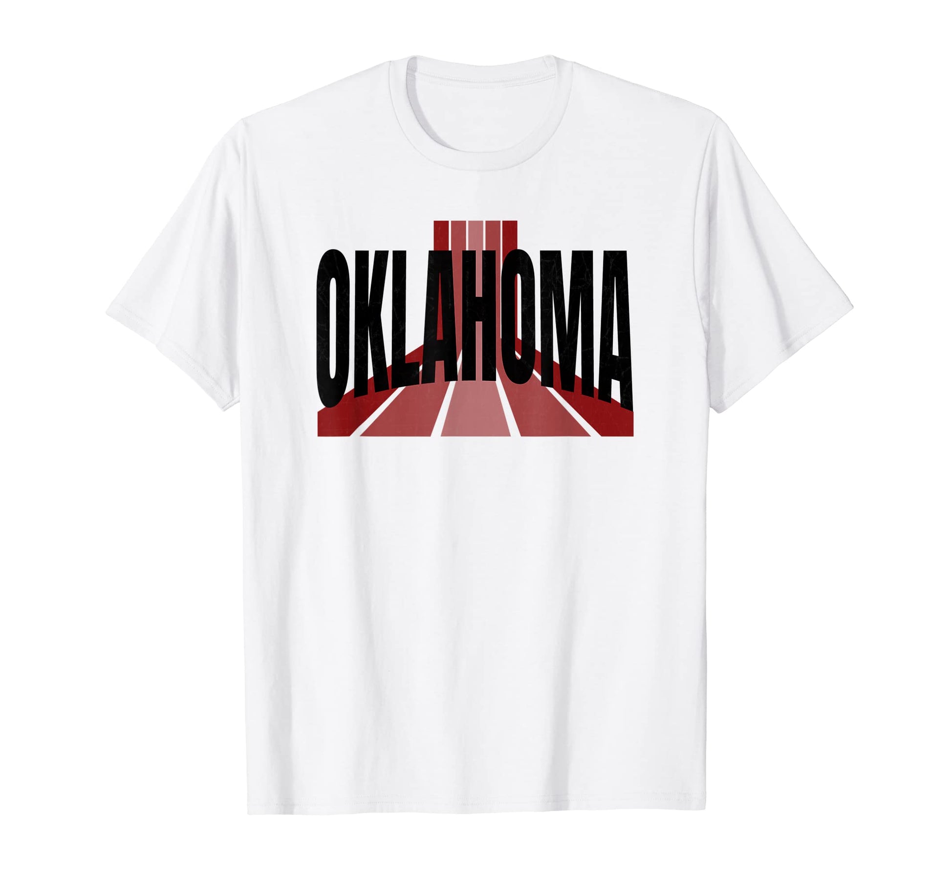 Oklahoma Red White Oklahoma T-Shirt - Fun Novelty Design for Adults - T-Shirt, Sweatshirt, Hoodie