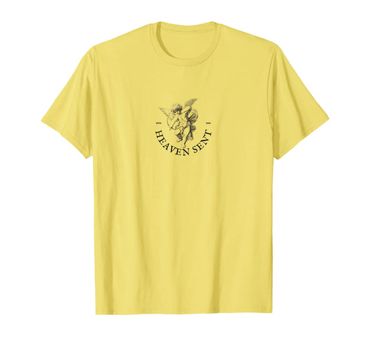 Angel Y2K Aesthetic Cherub Trendy 2000S T-Shirt - Unique Graphic Unisex - T-Shirt, Sweatshirt, Hoodie
