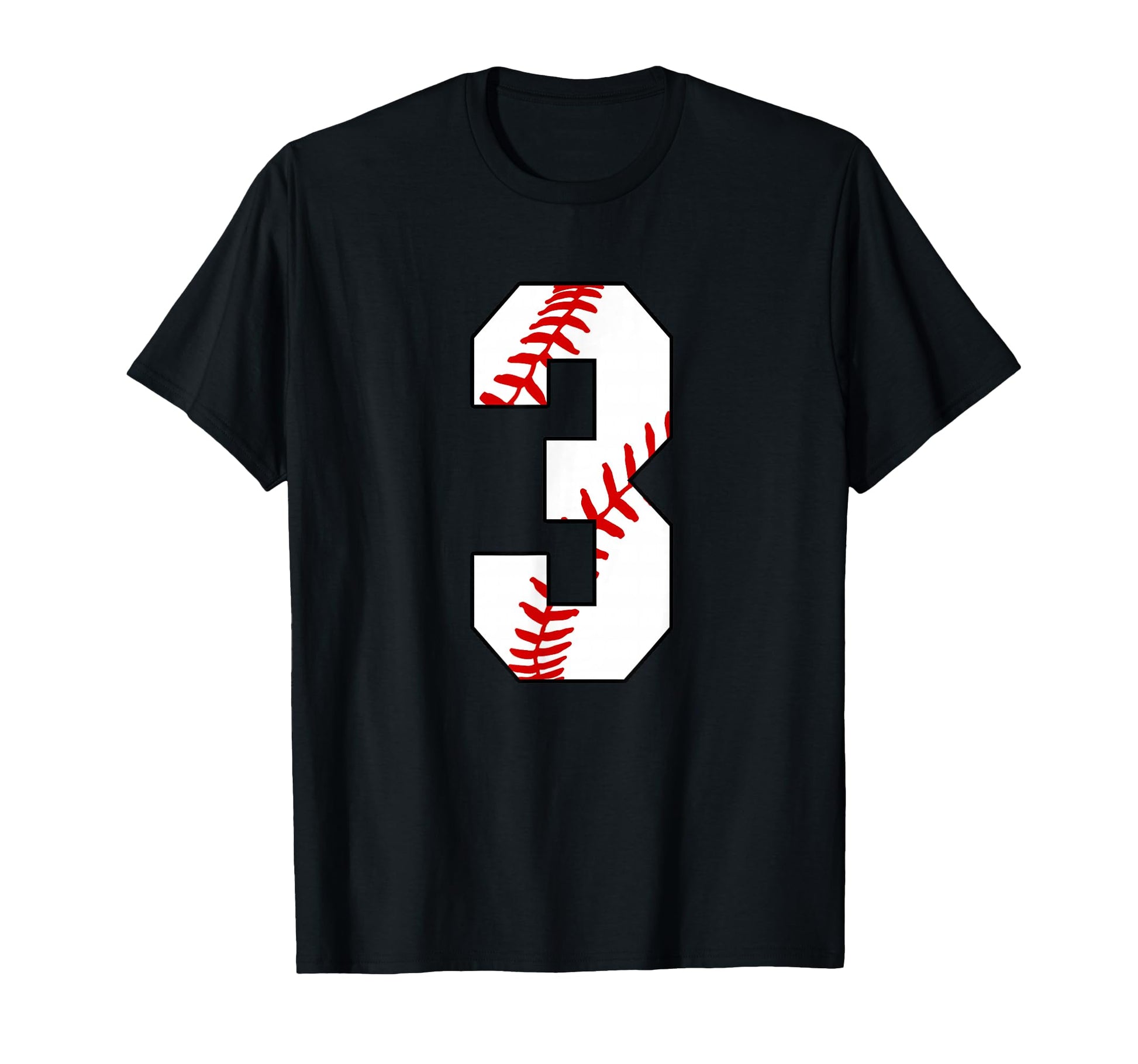 3 Baseball Laces 3Rd Birthday Three T-Shirt - Aesthetic Graphic Unisex - T-Shirt, Sweatshirt, Hoodie
