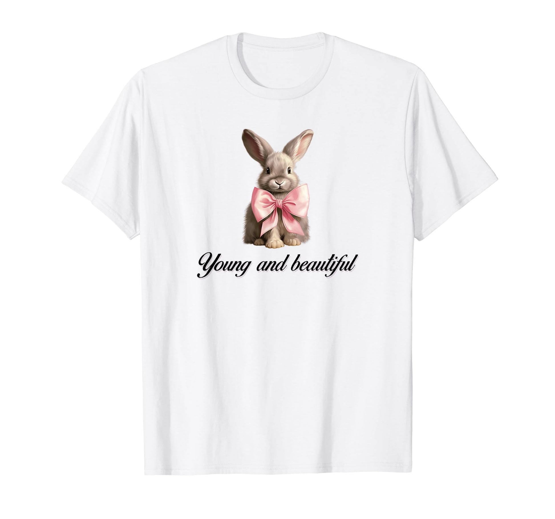 So Real Bunny Coquette Girlcore Y2K T-Shirt - Trendy Graphic for Adults - T-Shirt, Sweatshirt, Hoodie