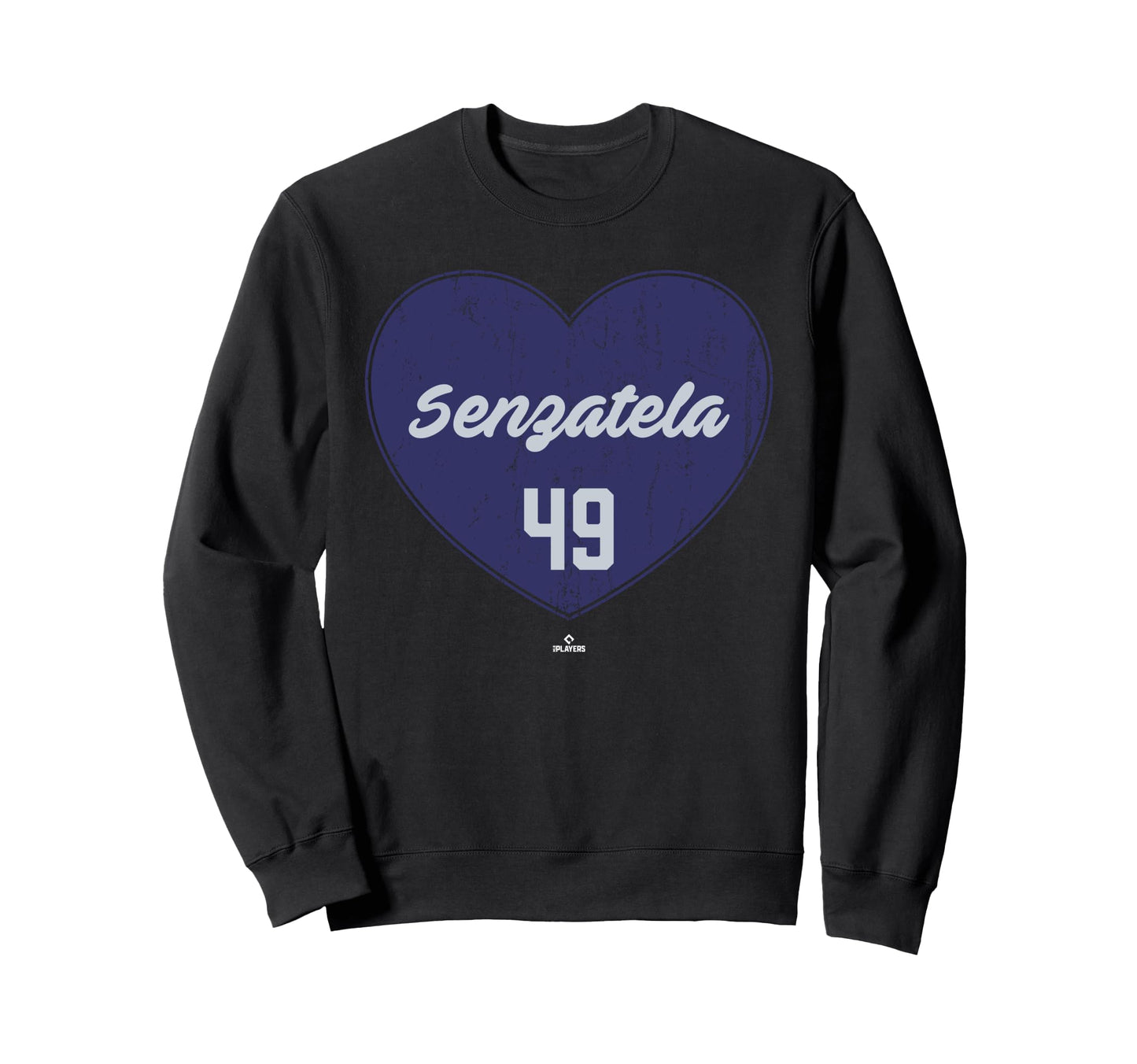 Distressed Heart Antonio Senzatela Sweatshirt - Novelty Apparel for Adults - T-Shirt, Sweatshirt, Hoodie