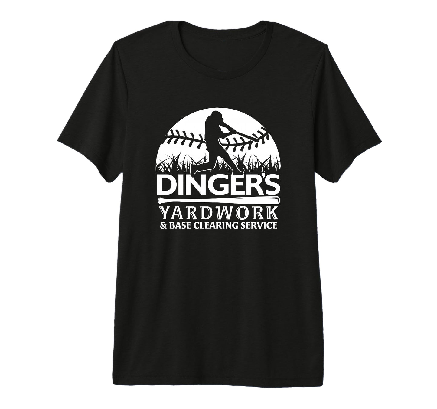 Dinger Yardwork Baseball Softball Player T-Shirt - Novelty Apparel Unisex - T-Shirt, Sweatshirt, Hoodie
