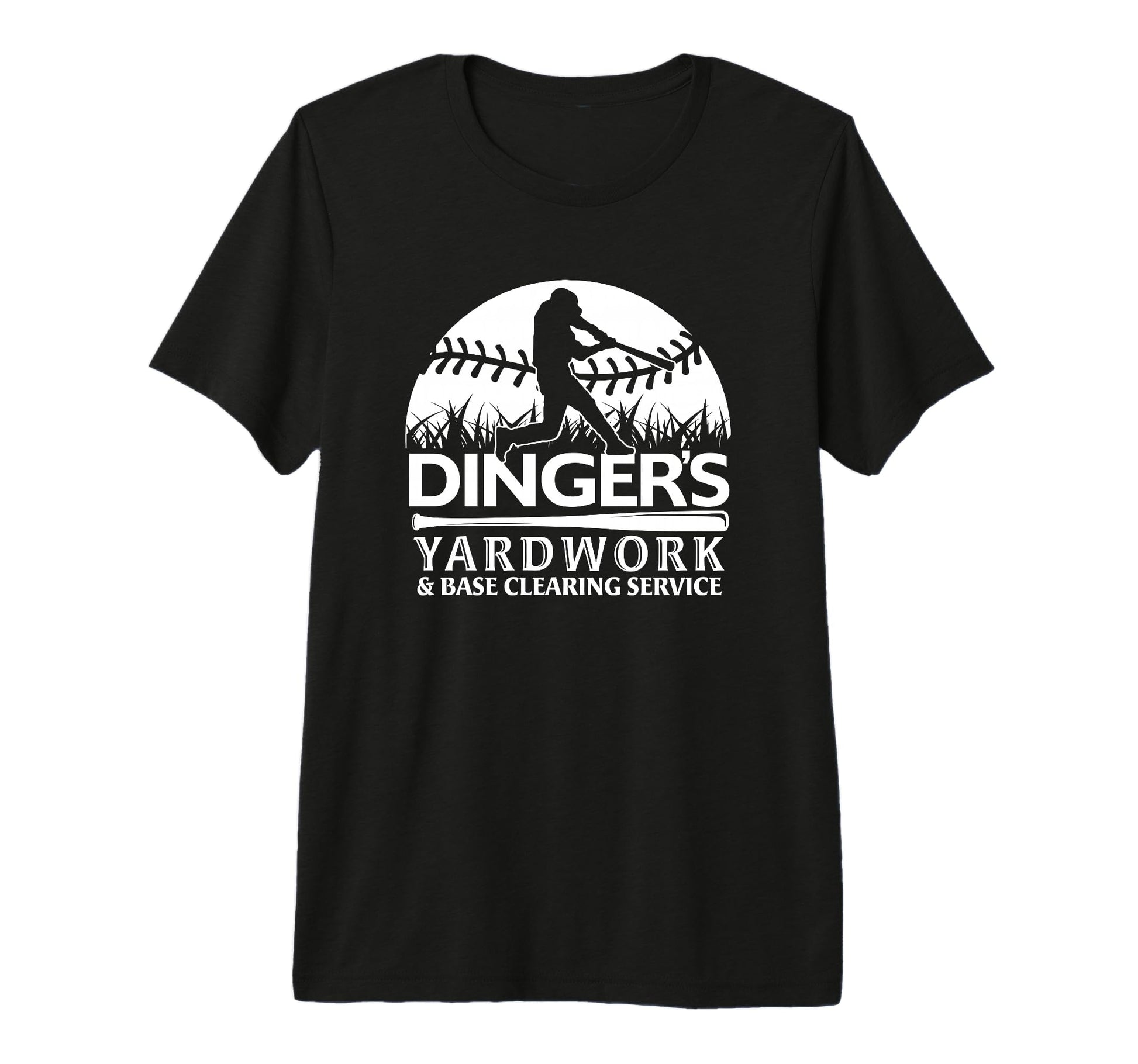 Dinger Yardwork Baseball Softball Player T-Shirt - Novelty Apparel Unisex - T-Shirt, Sweatshirt, Hoodie