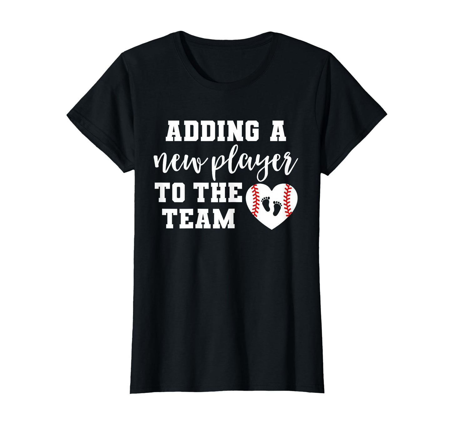 Womens Baseball Pregnancy T-Shirt - Fun Novelty Design Men Women - T-Shirt, Sweatshirt, Hoodie