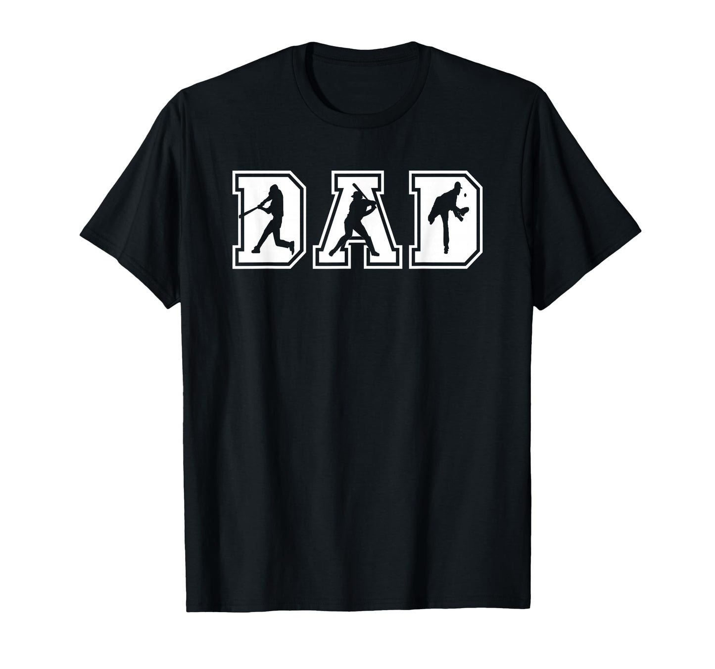 Baseball Dad Funny Fathers Day T-Shirt - Aesthetic Graphic Unisex - T-Shirt, Sweatshirt, Hoodie