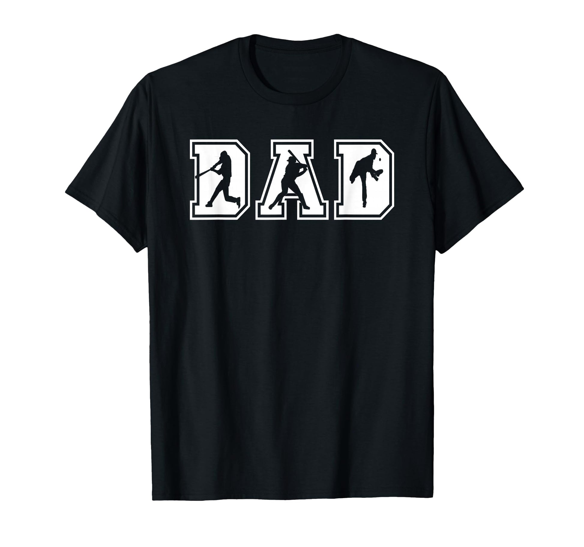 Baseball Dad Funny Fathers Day T-Shirt - Aesthetic Graphic Unisex - T-Shirt, Sweatshirt, Hoodie