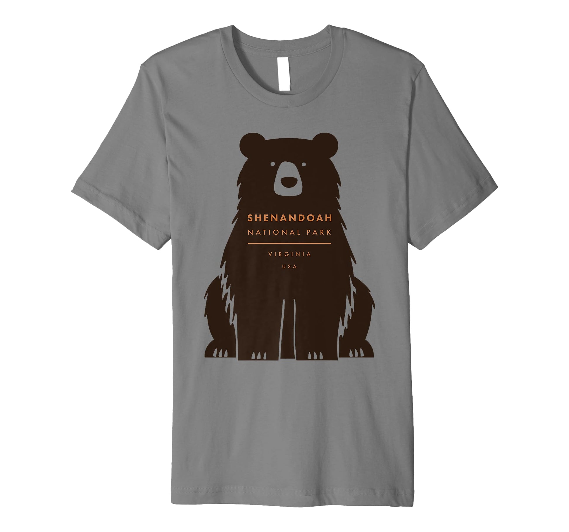 Shenandoah National Park Virginia Bear T-Shirt - Custom Art Print Men Women - T-Shirt, Sweatshirt, Hoodie