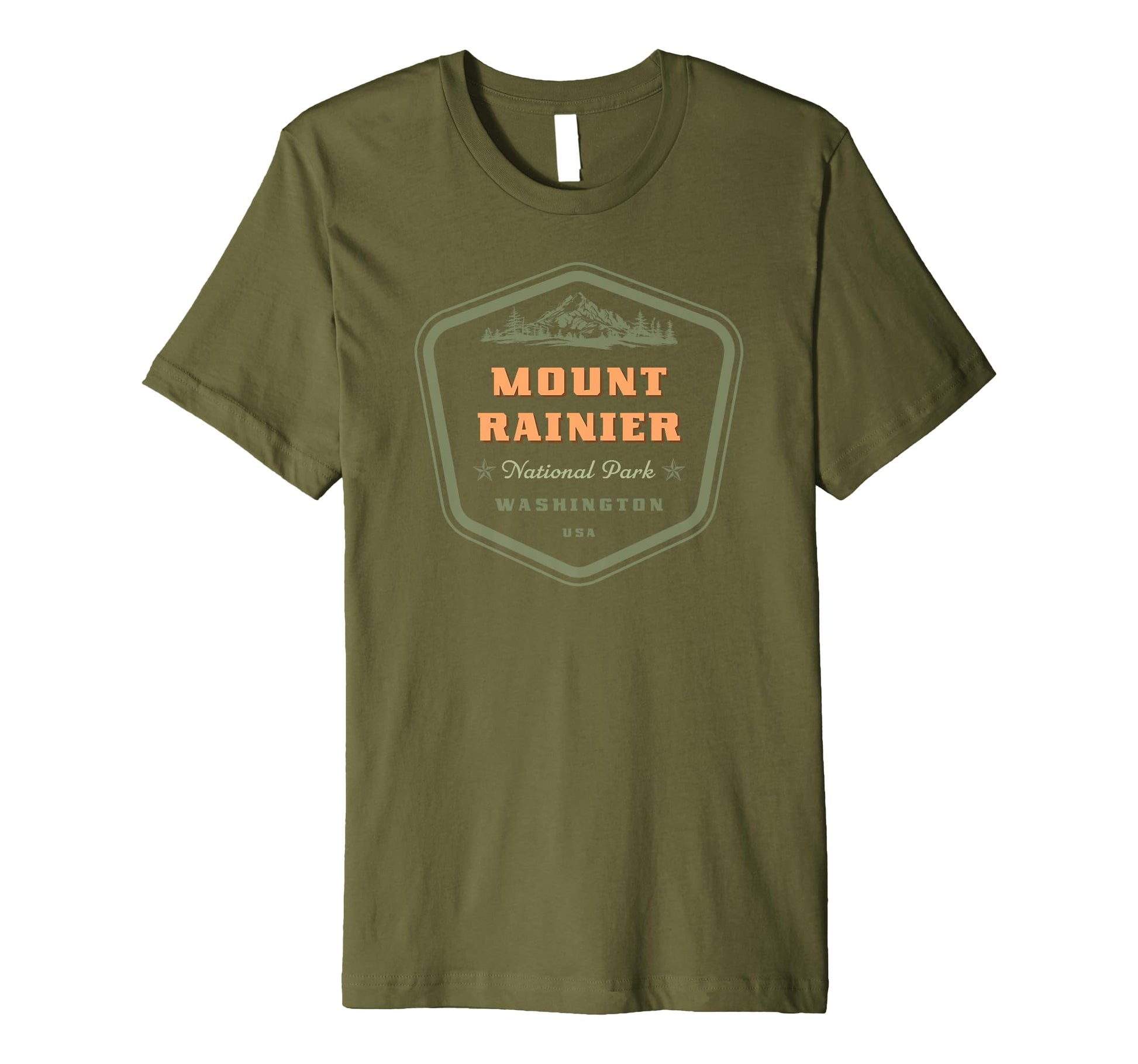 Mount Rainier National Park Washington T-Shirt - Trendy Graphic Men Women - T-Shirt, Sweatshirt, Hoodie