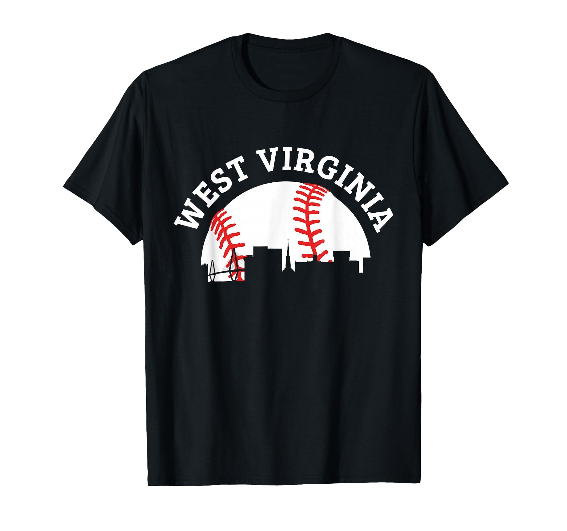 West Virginia Baseball State Pride T-Shirt - Unique Graphic Unisex - T-Shirt, Sweatshirt, Hoodie