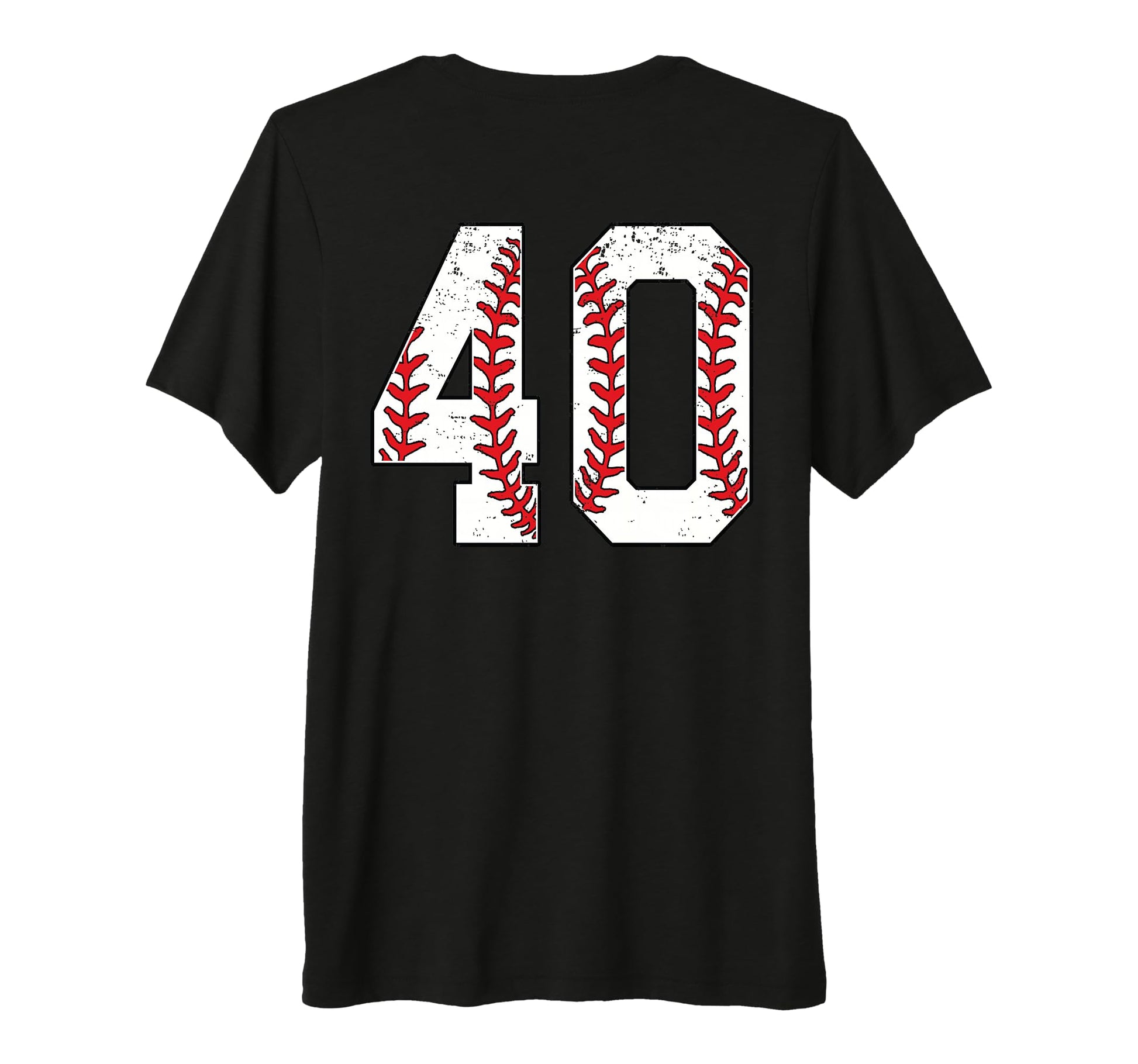 Number 40 Baseball Jersey Number 40 T-Shirt - Novelty Apparel Men Women - T-Shirt, Sweatshirt, Hoodie