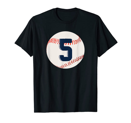 5 Year Old 5Th Birthday Baseball Lover T-Shirt - Unique Graphic for Adults - T-Shirt, Sweatshirt, Hoodie