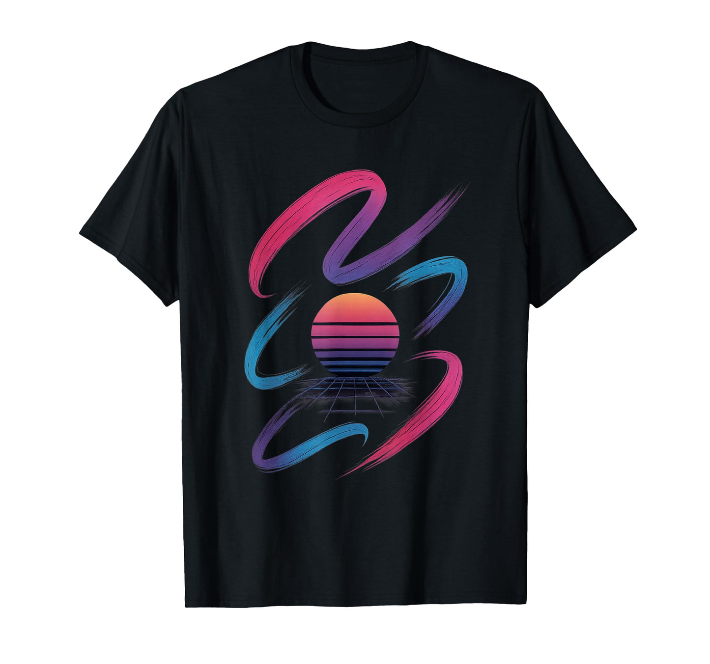 80S Synthwave T-Shirt - Streetwear Style for Adults - T-Shirt, Sweatshirt, Hoodie