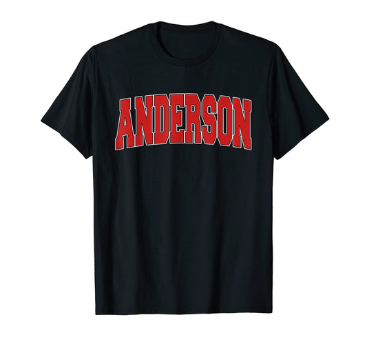 Anderson Sc South Carolina Varsity Usa T-Shirt - Trendy Graphic for Adults - T-Shirt, Sweatshirt, Hoodie