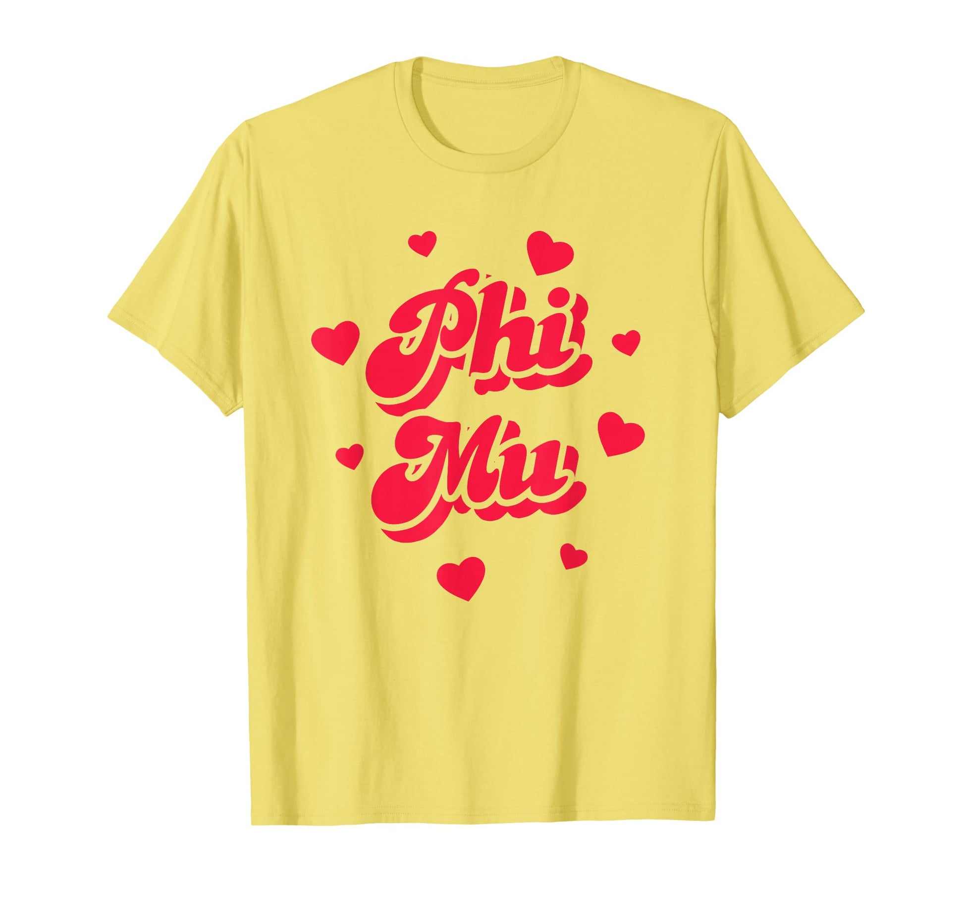 Phi Mu Sorority Sisterhood 1852 T-Shirt - Minimalist Print Men Women - T-Shirt, Sweatshirt, Hoodie