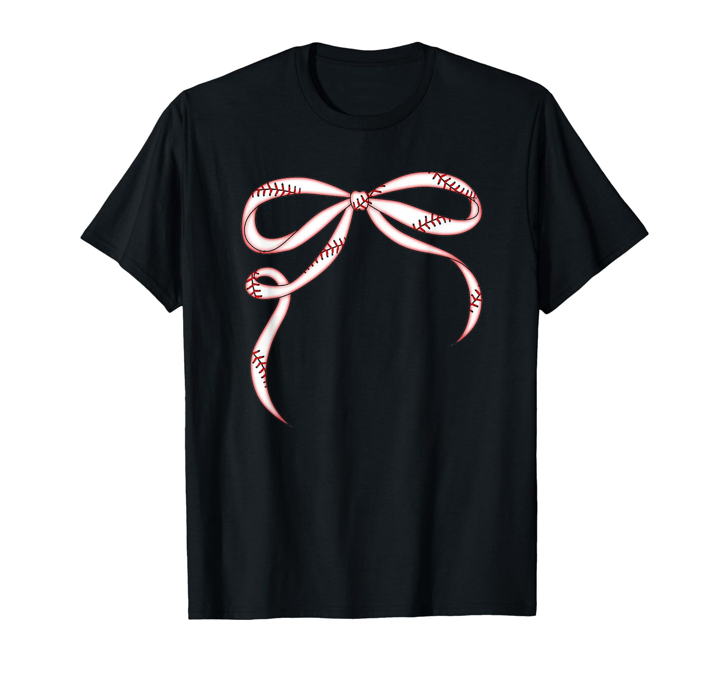 2 Sided Coquette Bow Baseball Is My T-Shirt - Minimalist Print for Adults - T-Shirt, Sweatshirt, Hoodie