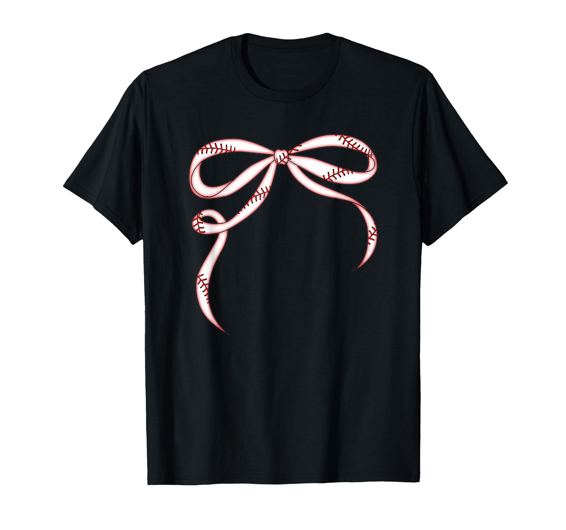 2 Sided Coquette Bow Baseball Is My T-Shirt - Minimalist Print for Adults - T-Shirt, Sweatshirt, Hoodie