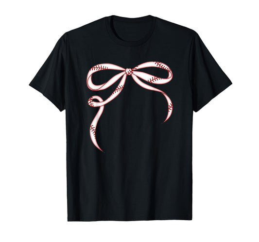 2 Sided Coquette Bow Baseball Is My T-Shirt - Minimalist Print for Adults - T-Shirt, Sweatshirt, Hoodie