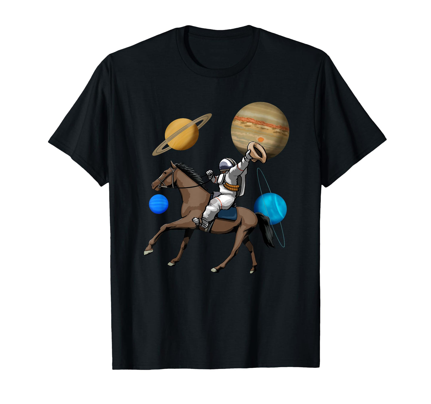 Space Cowboy Shirts Funny Western Tees T-Shirt - Unique Graphic for Adults - T-Shirt, Sweatshirt, Hoodie