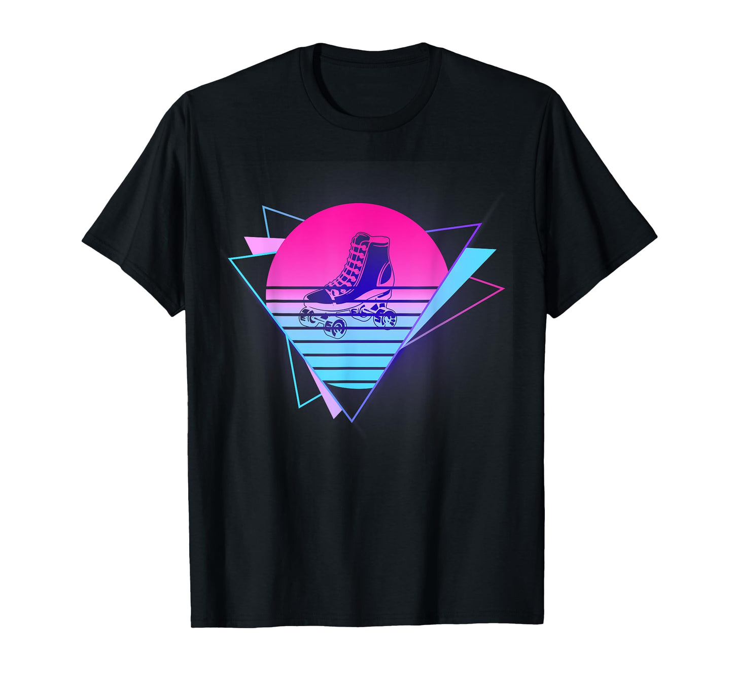 Roller Skating Skate Vaporwave T-Shirt - Custom Art Print for Adults - T-Shirt, Sweatshirt, Hoodie