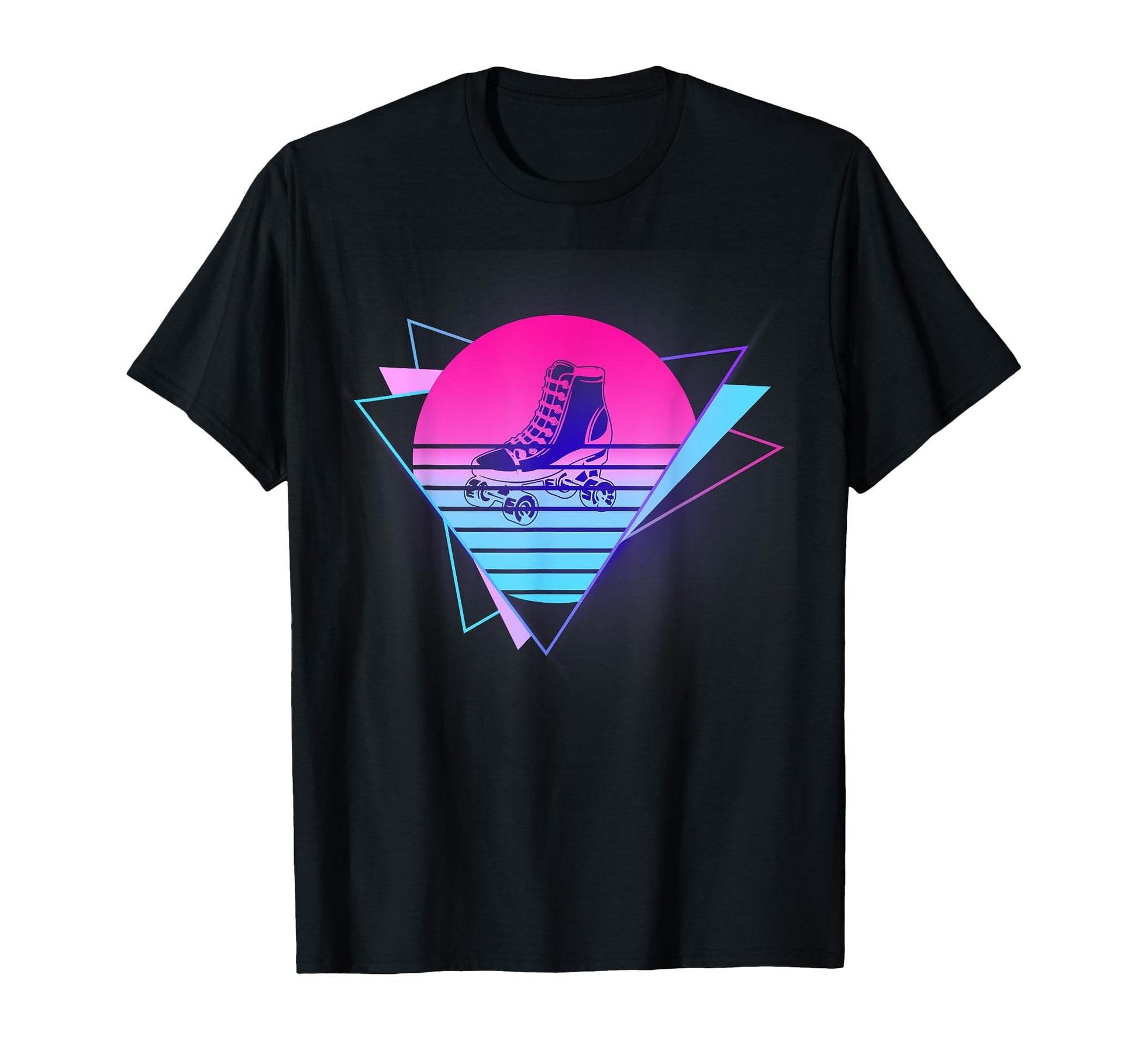 Roller Skating Skate Vaporwave T-Shirt - Custom Art Print for Adults - T-Shirt, Sweatshirt, Hoodie