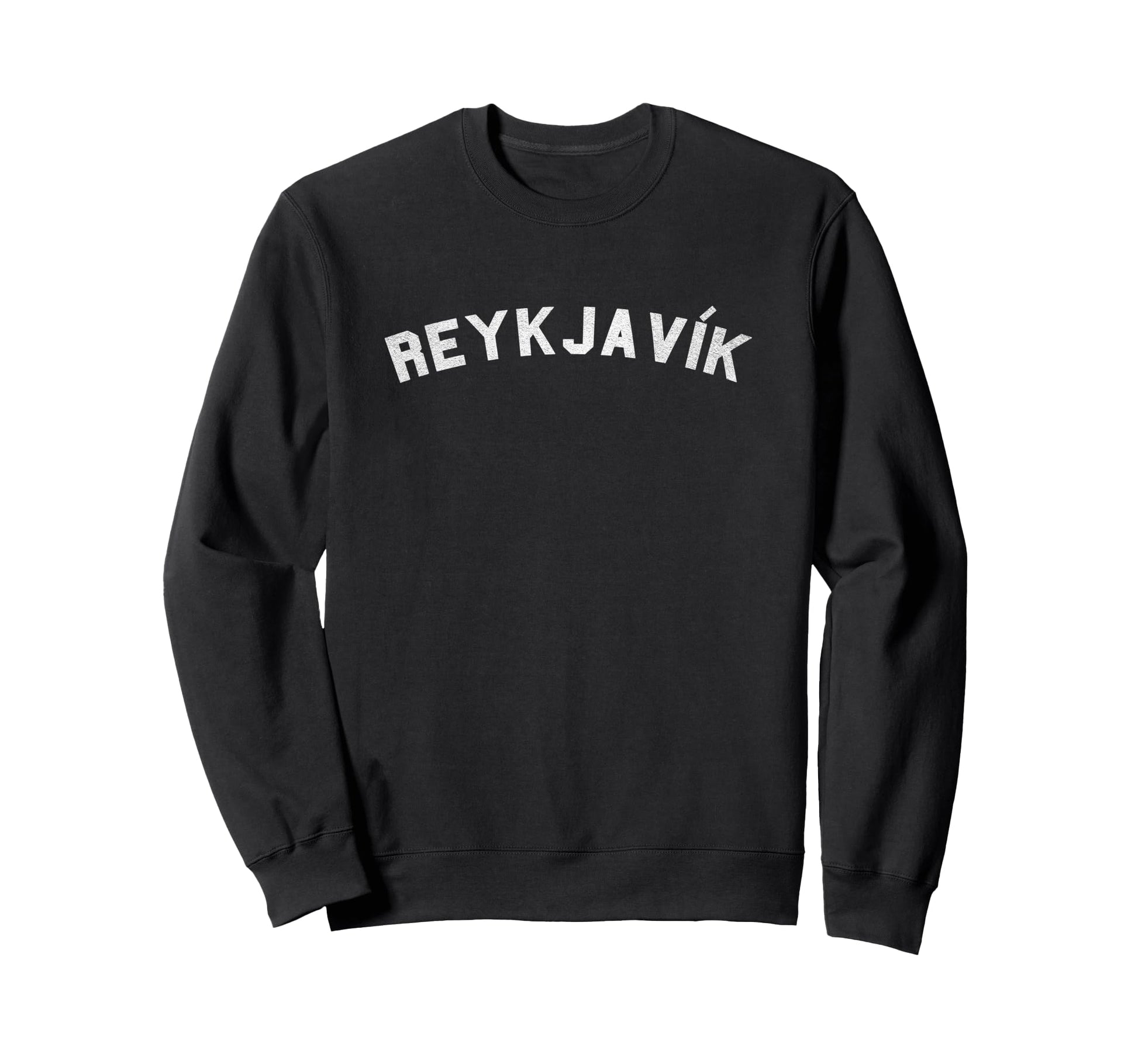 Varsity Reykjavik Iceland Sweatshirt - Minimalist Print for Adults - T-Shirt, Sweatshirt, Hoodie